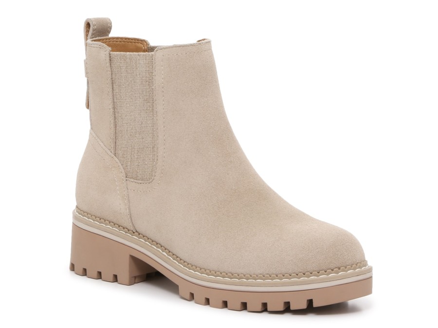 New Crown Vintage Karina Chelsea Boot Taupe