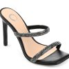 Best Journee Collection Reena Sandal Black