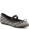 Best Guess Kairoe Mary Jane Flat Black/Silver