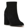 Best Jessica Simpson Burdete Bootie Black Leather