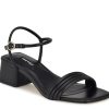 New Nine West Bernise Sandal Black