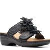 Wholesale Clarks Merliah Raelyn Wedge Sandal Black