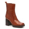 New Marc Fisher Abitha Platform Bootie Dark Brown