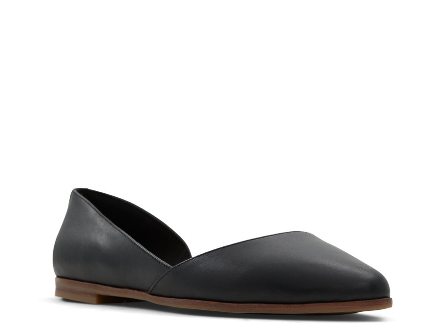 Hot Aldo Marakova Flat Black Leather