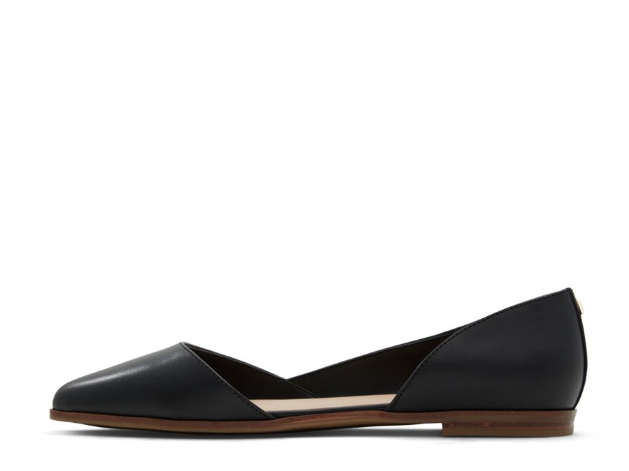 Hot Aldo Marakova Flat Black Leather