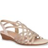 Clearance Impo Raya Wedge Sandal Champagne