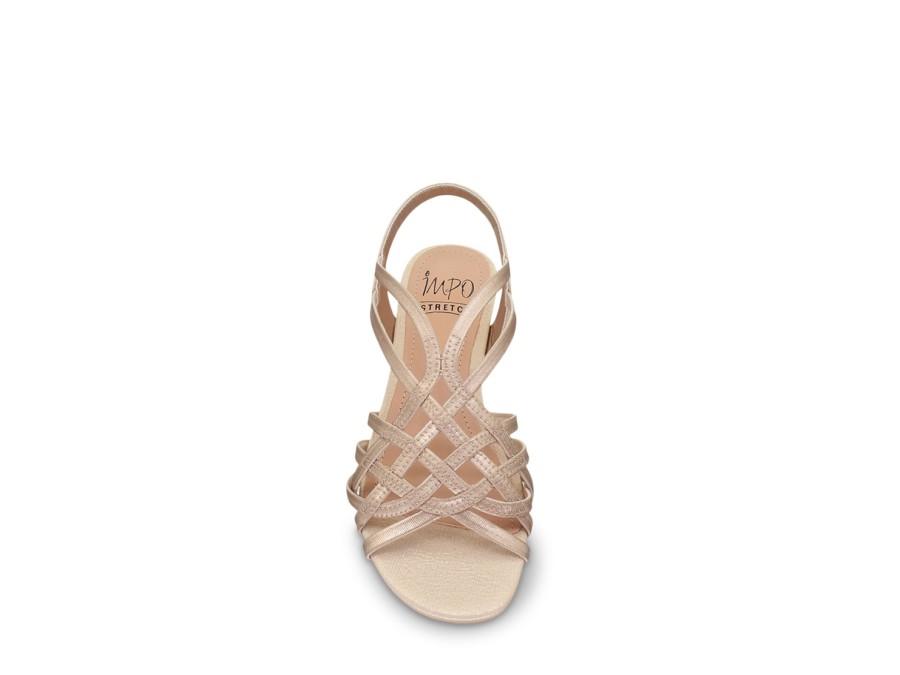 Clearance Impo Raya Wedge Sandal Champagne