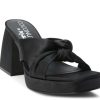 Online Coconuts Esme Platform Sandal Black