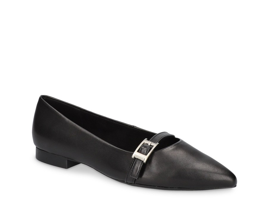 Best Bella Vita Evanna Flat Black Leather