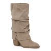 Clearance Marc Fisher Raurie Foldover Boot Taupe