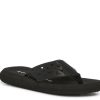 Online Rocket Dog Sunset Cutout Flip Flop Black