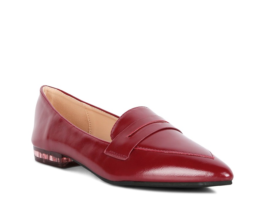 New London Rag Peretti Loafer Red