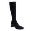 Hot Aerosoles Centola Boot Black Gabardine Fabric