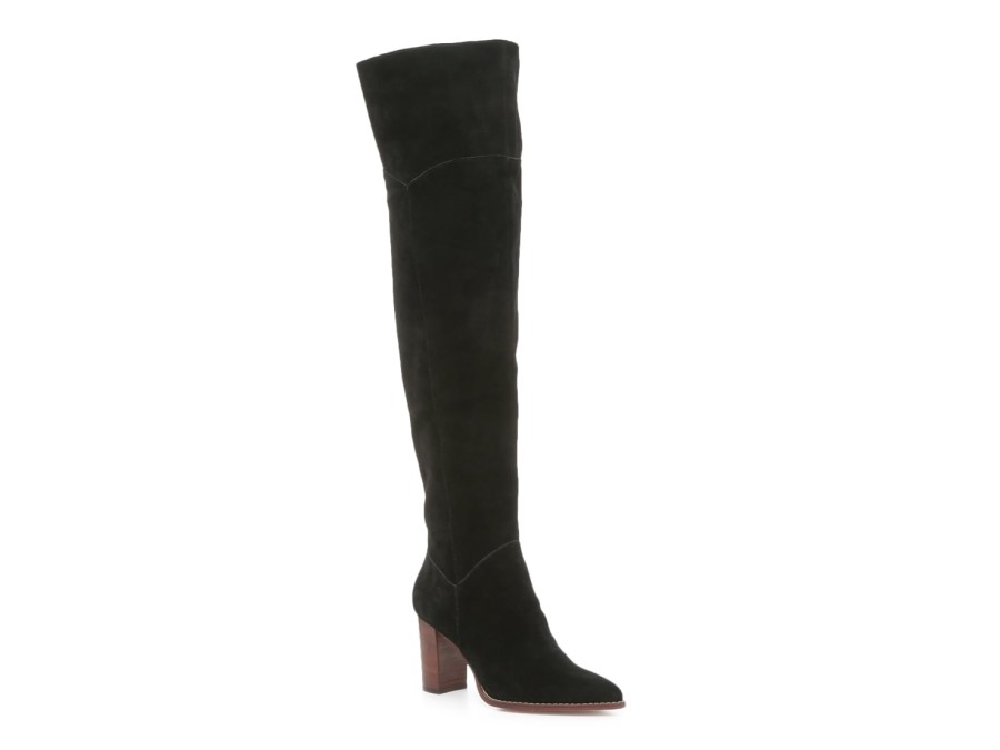 Wholesale Crown Vintage Emira 2 Over-The-Knee Boot Black