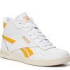 New Reebok Club Hi High-Top Sneaker - Women'S White/Mustard Yellow