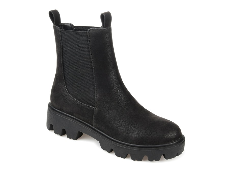 Best Journee Collection Ivette Chelsea Boot Black