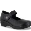 Hot Easy Works by Easy Street Letsee Mary Jane Work Shoe Black