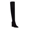 Hot Nine West Daser Wide Calf Boot Black