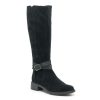 Online Clarks May Shine Boot Black Suede