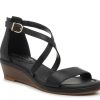 Clearance Kelly & Katie Ammiya Wedge Sandal Black