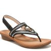 Clearance SOUL Naturalizer Sunny Sandal Black