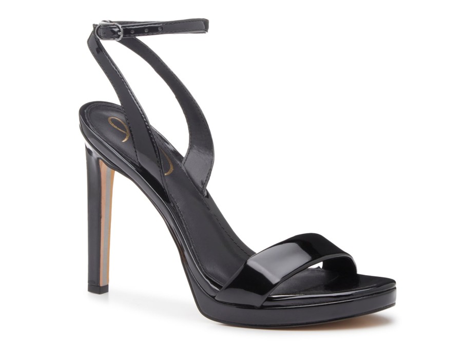 Best Sam Edelman Jade Sandal Black Patent Leather