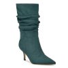 Online Nine West Mycki Boot Dark Green