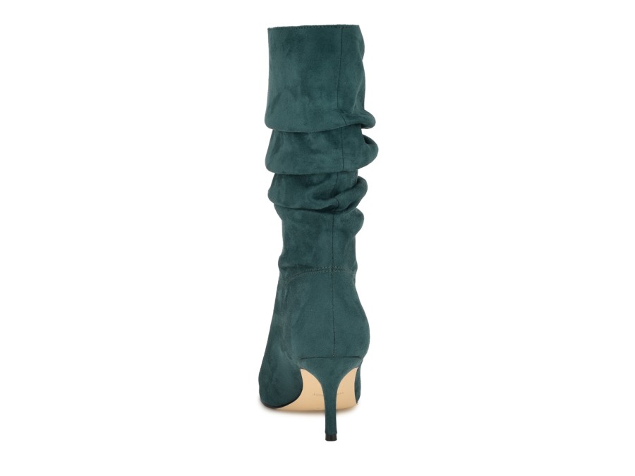 Online Nine West Mycki Boot Dark Green