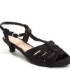 New Lady Couture Betty Sandal Black