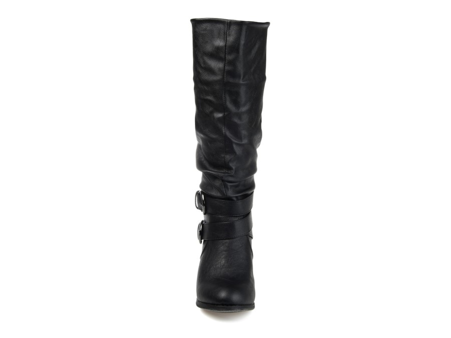 Online Journee Collection Late Wide Calf Boot Black