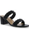 Hot Bellini Fuss Sandal Black