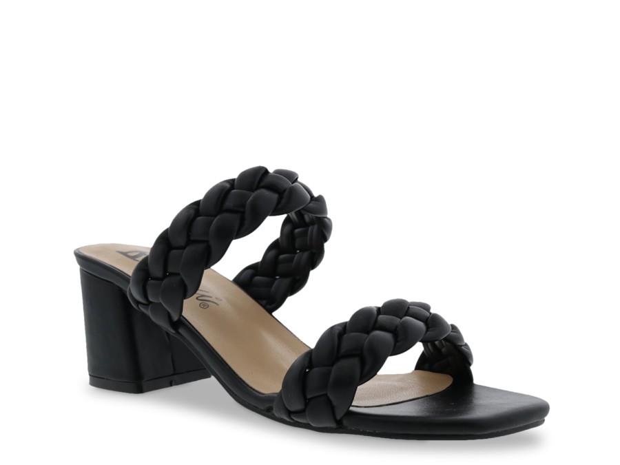 Hot Bellini Fuss Sandal Black