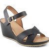 Wholesale Patrizia by Spring Step Lyric Wedge Sandal Black