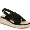 Online Dr. Scholl's Ember Espadrille Wedge Sandal Black