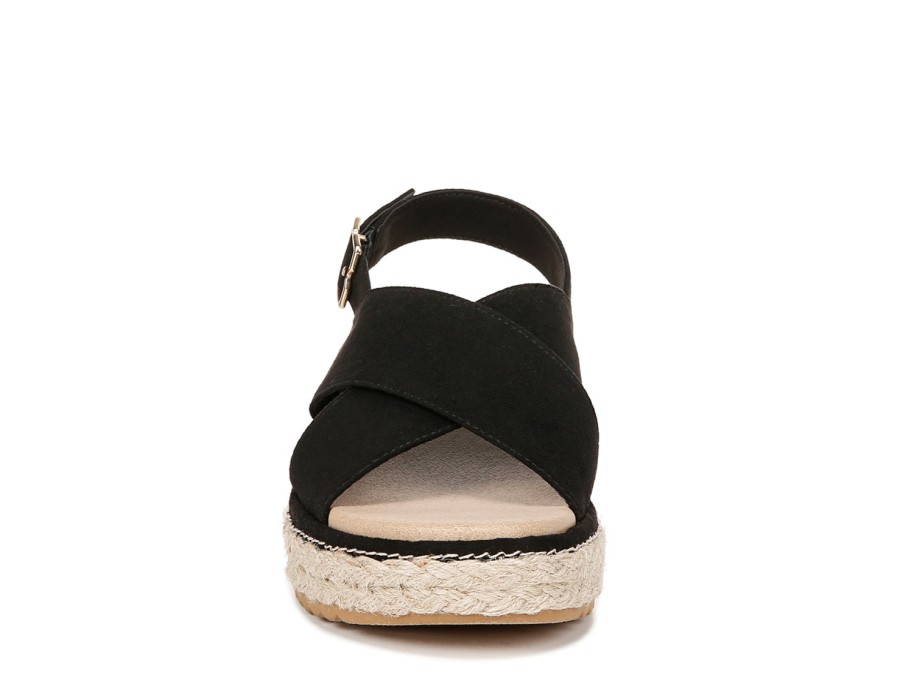 Online Dr. Scholl's Ember Espadrille Wedge Sandal Black