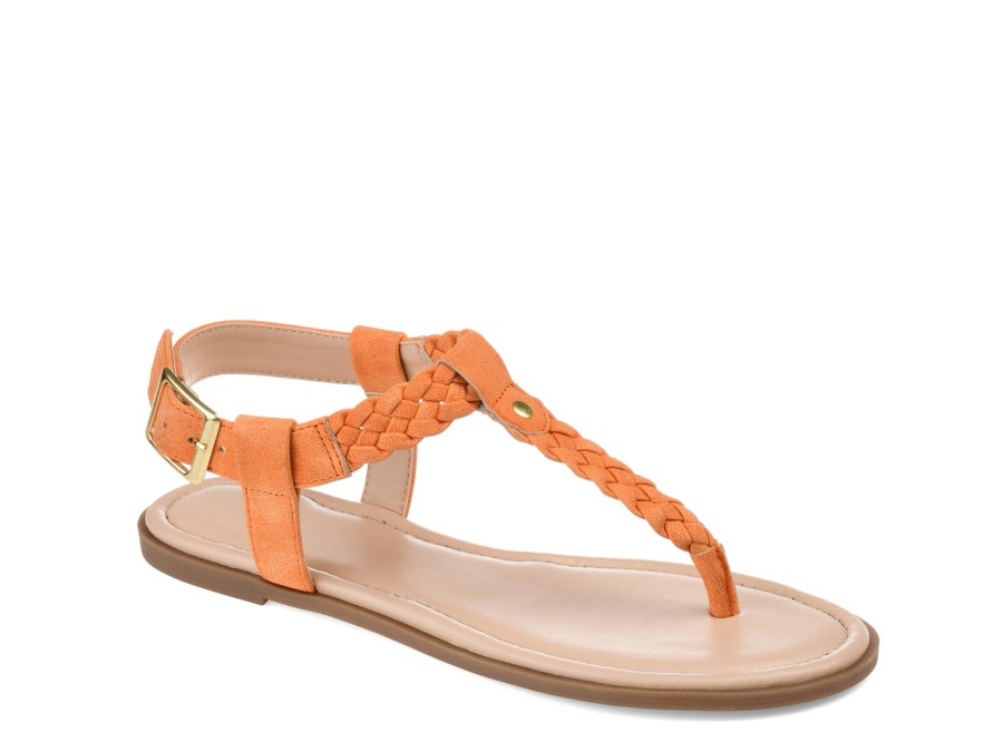 Wholesale Journee Collection Genevive Sandal Orange