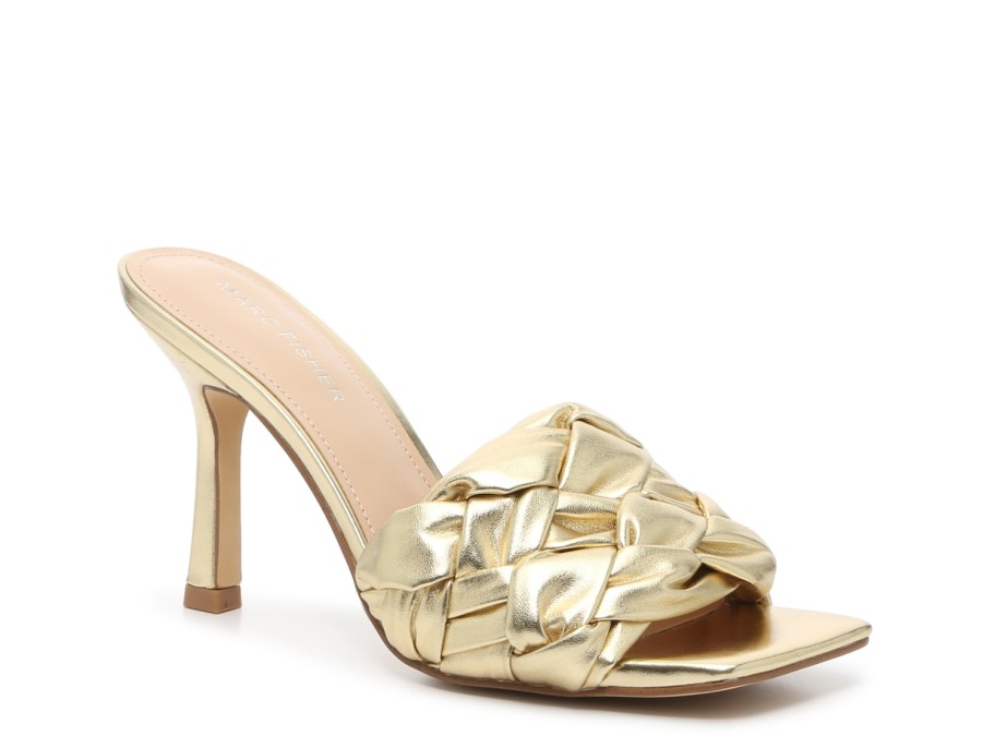 Wholesale Marc Fisher Brizo Sandal Gold Metallic