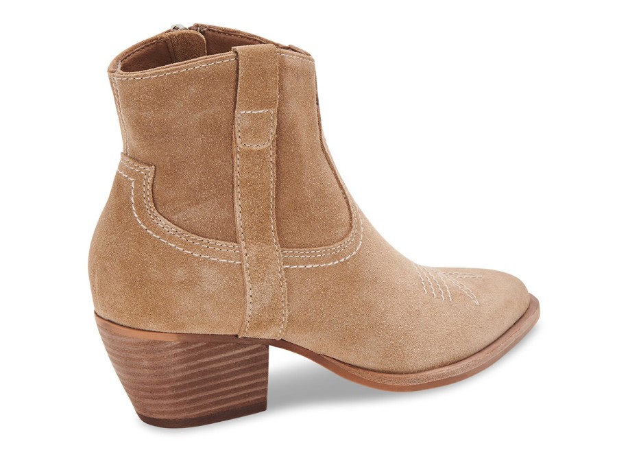 Hot Dolce Vita Silma Western Bootie Light Brown