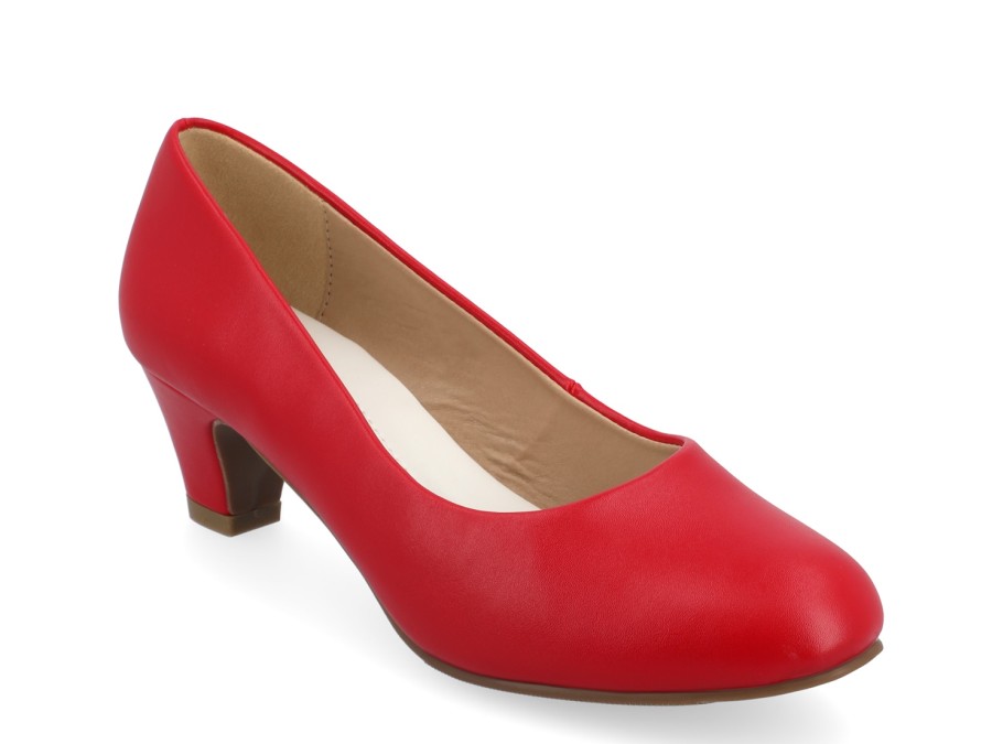 New Journee Collection Luu Pump Red