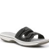 Best Clarks Cloudsteppers Breeze Piper Slide Black