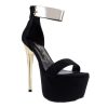 Online London Rag Cosmo Girl Platform Sandal Black