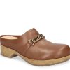 Clearance Bella Vita Ventura Clog Light Brown Leather