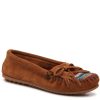 Wholesale Minnetonka Kilty Moccasin Cognac/Multicolor