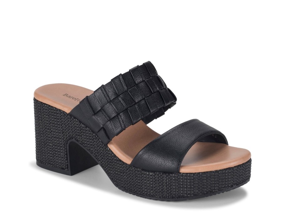 Wholesale Baretraps Mavis Platform Sandal Black Synthetic/Textile