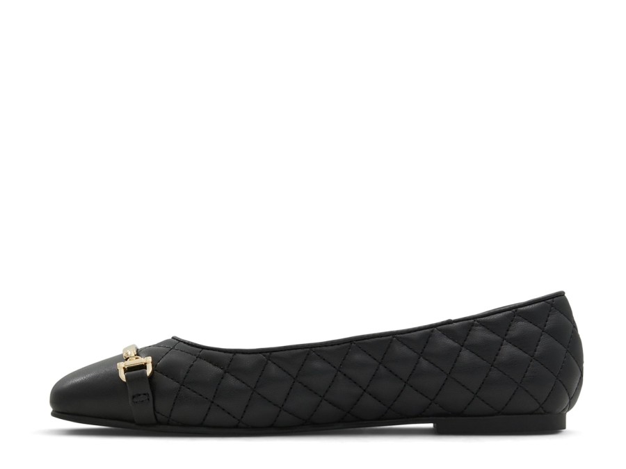 Clearance Aldo Leanne Ballerina Flat Black