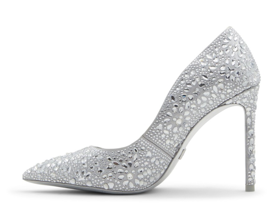 Best Aldo Aldo X Disney 100 Stessy Pump Silver Metallic