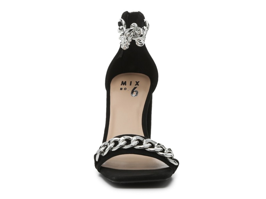 Online Mix No. 6 Loreli Chain Sandal Black