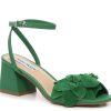 New Steve Madden Ammie Sandal Emerald Green