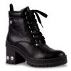 Online Ninety Union Thunder Platform Bootie Black