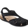 Hot Earth Origins Birdine Sandal Black